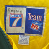 Green Bay Packers NFL Hooded Logo 7 Insulated Quarter Zip Green Jacket Size XL