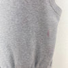 Vintage Nike 1980s Logo Embroidered Vest Jacket Size M Gray Full Zip Up
