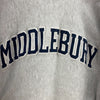 Champion Reverse Weave Middlebury Spell Out Women's Gray Sweatshirt Size M