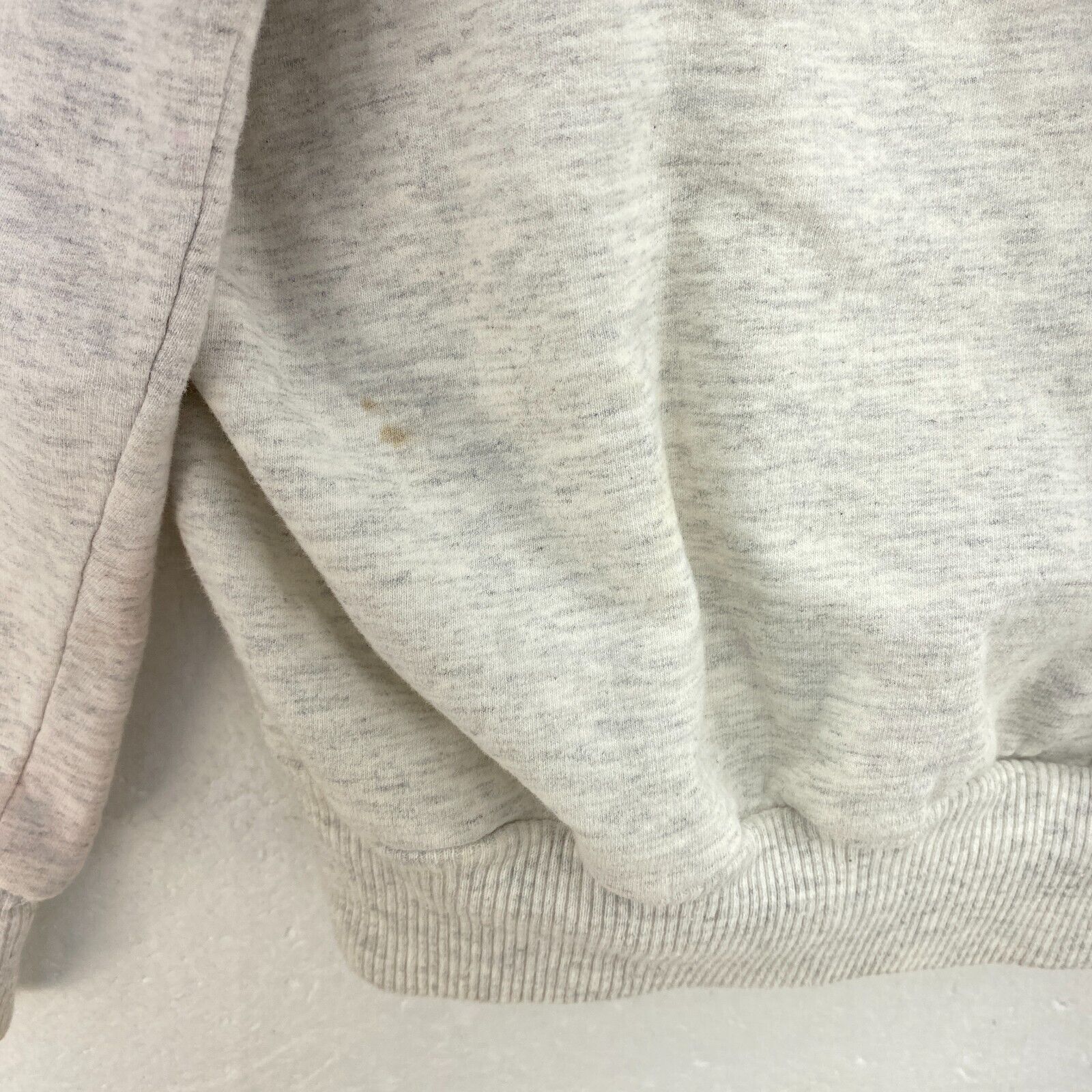 Vintage Adidas Athletic Club Hoodie Size M Heathered Gray