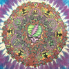 Grateful Dead Celtic Mandala 2000 Tie Dye T-shirt Size L Rock