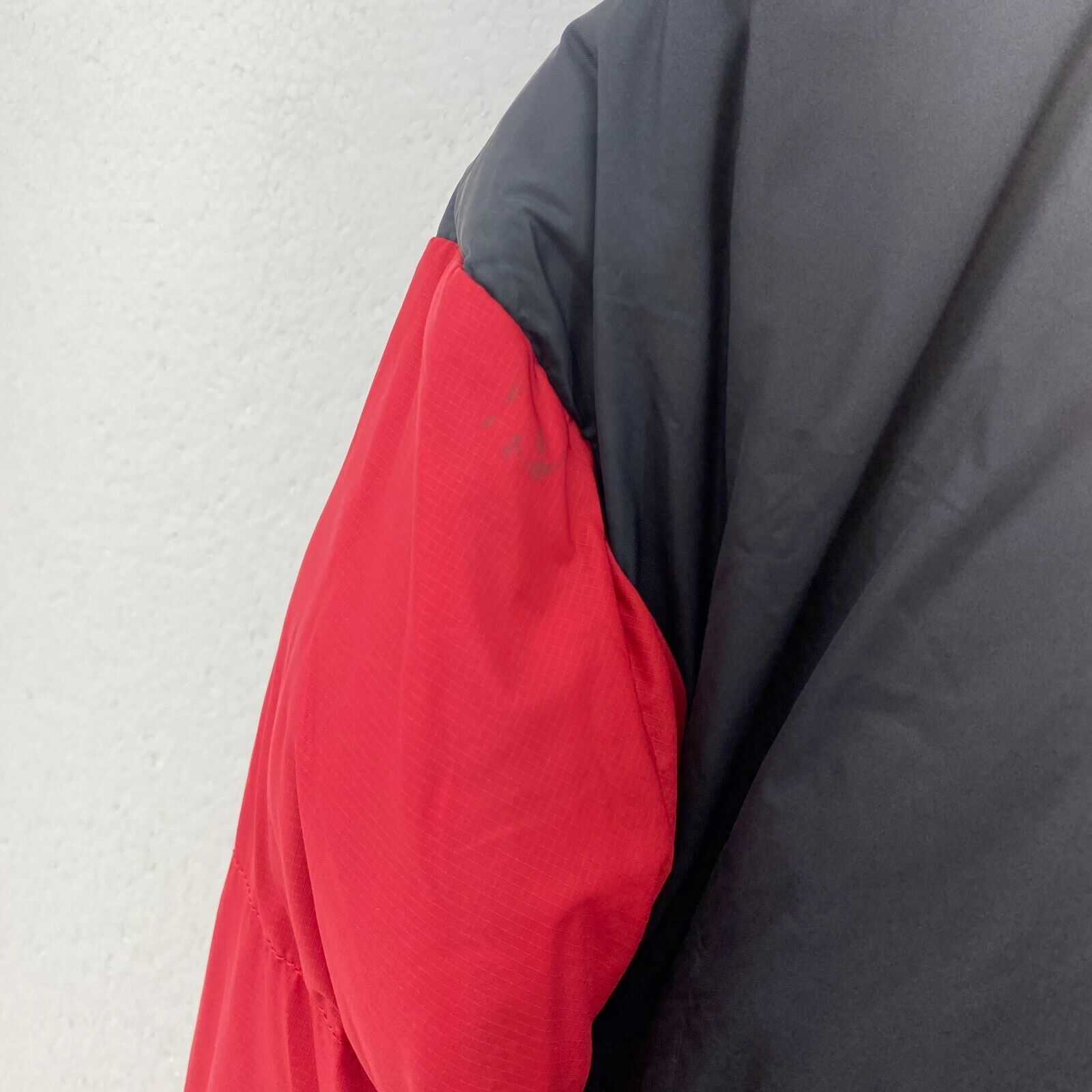 The North Face Men's Full Zip Nuptse Down 700 Series Jacket Red Size S
