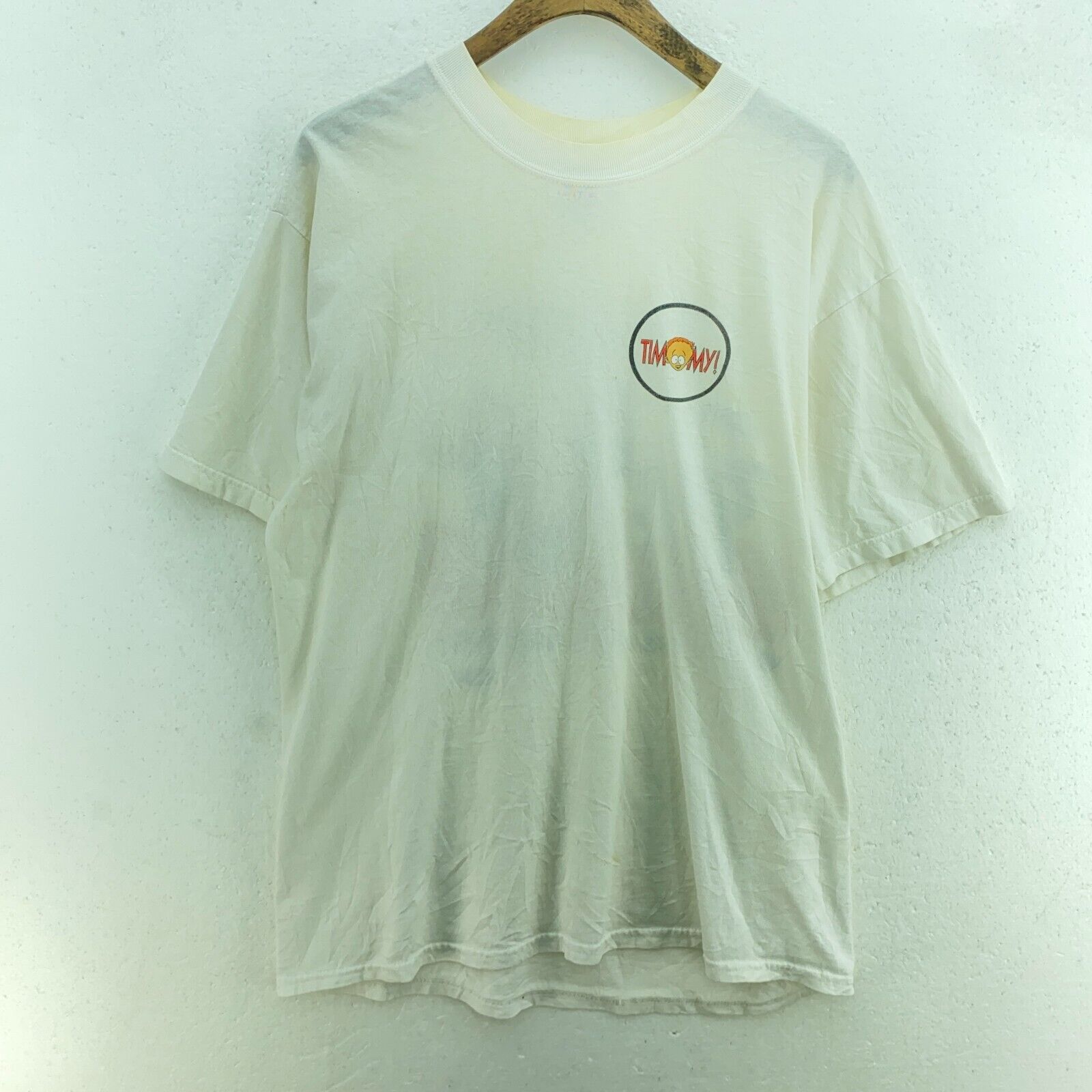 Timmy South Park And The Lords Of The Underwolrd 2000 White T-shirt Size L