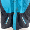 Vintage New Face San Jose Sharks NHL Full Zip Blue Insulated Jacket Size L Kids