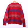 Pendleton Wool Knit Sweater Red Crewneck Size Large 90s
