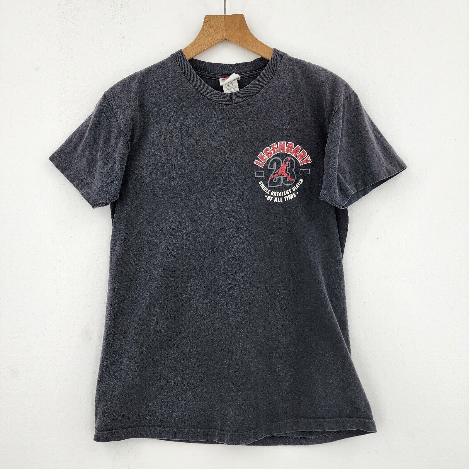 #23 Michael Jordan NBA Basketball Legend Kids' T-shirt Size S Single Stitch