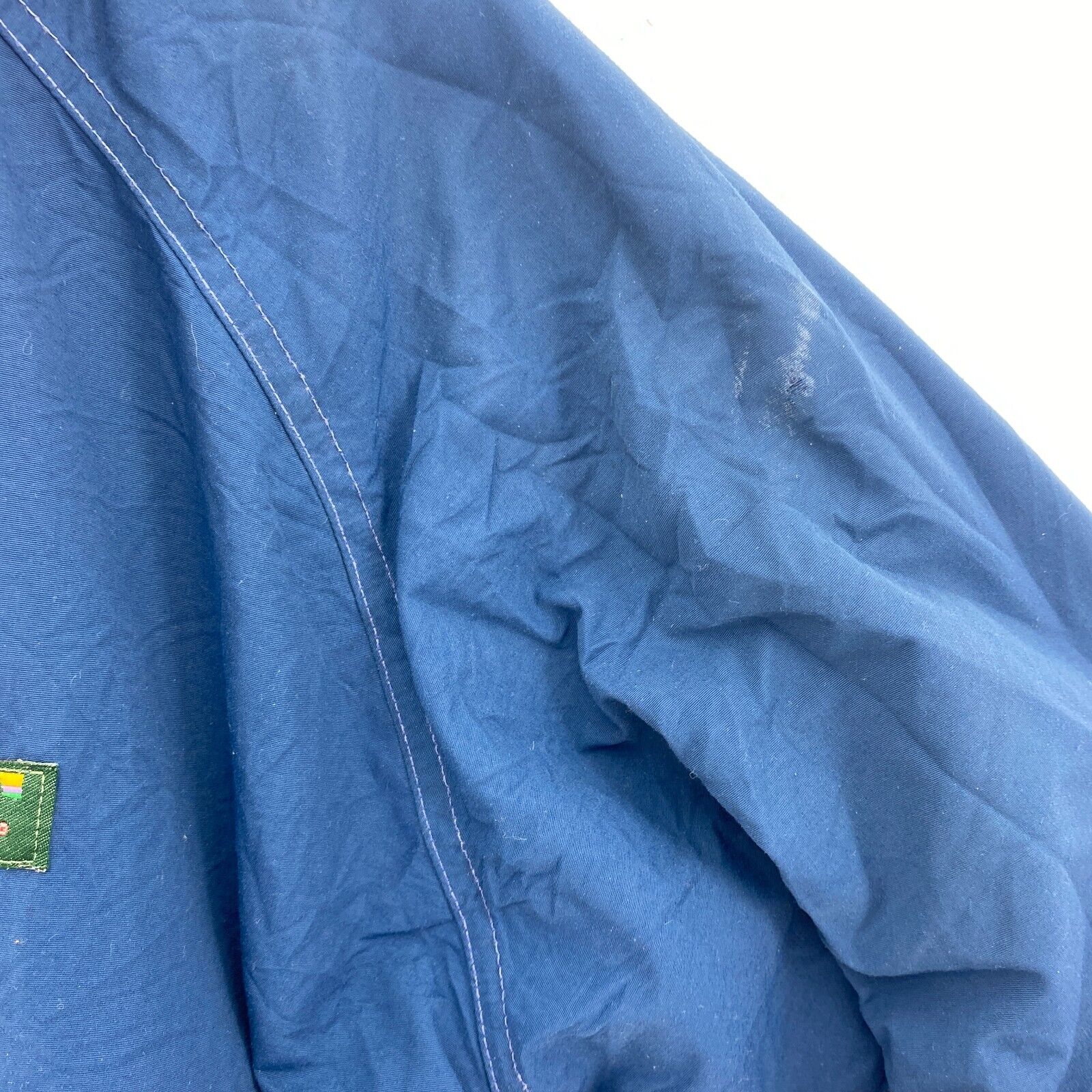 L.L Bean Blue Jacket Fleece Lined Size XL Full Zip Up