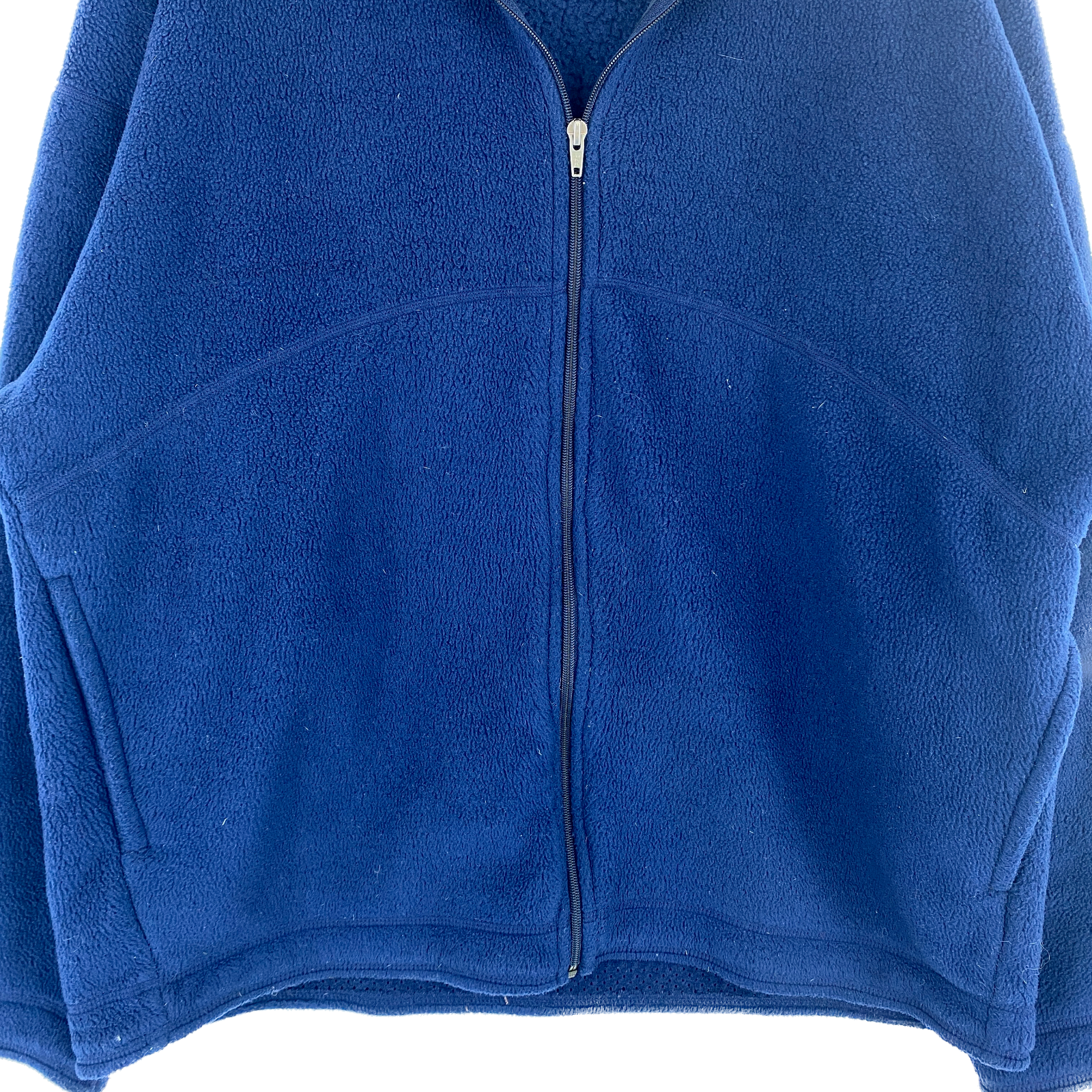 Vintage Patagonia Synchilla Navy Blue Fleece Full Zip Jacket Size L