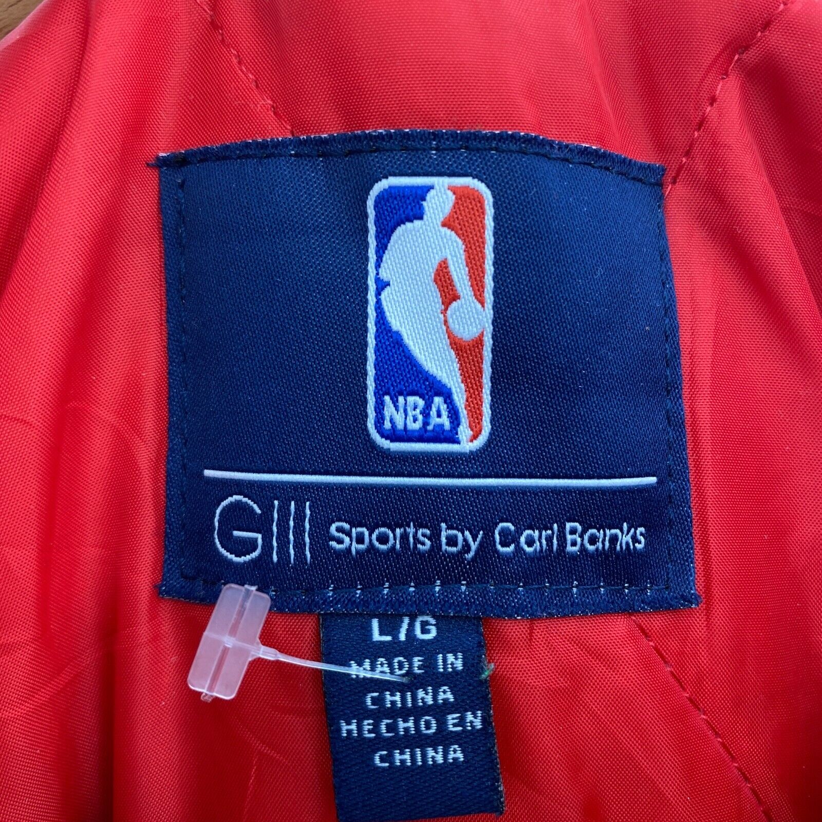 Toronto Raptors NBA Insulated Black Jacket Size L Full Zip