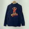 Bull Finch Pub Cheers 1993 Blue Polo Mesh Cotton Sweatshirt Size L