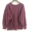 Champion Reverse Weave Boston College Spell Out Burgundy Red Sweatshirt Size M