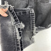 Levi's Orange Tab Medium Wash Black Denim Straight Jeans Size 32