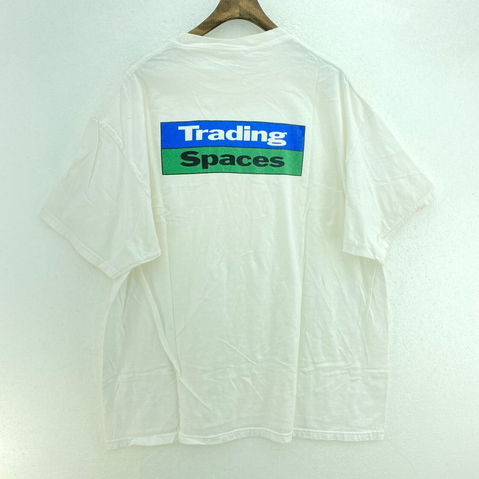 Discovery Channel TLC Trading Spaces White Vintage T-shirt XL