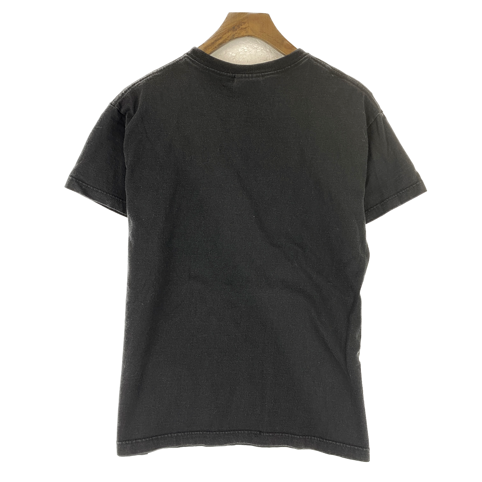 Vintage Nike Swoosh Chest Logo Black T-shirt Size S