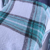 Vintage Cotton Plaid Shirt Size Large Blue 90s