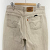 Levi Strauss Orange Tab Cream Jeans Size 35 x 30
