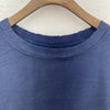 Nike Small Logo Check Swoosh Blue Sweatshirt Size XXL 90s Crewneck