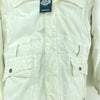 The North Face Women's White Full Zip Hooded Jacket Size M