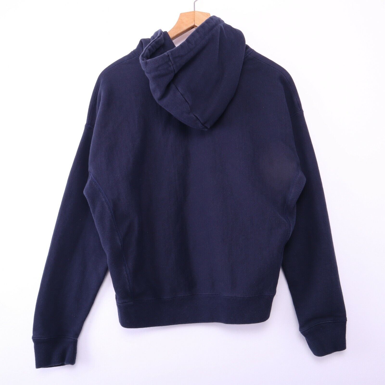 Champion Reverse Weave Blue Hoodie Size Large