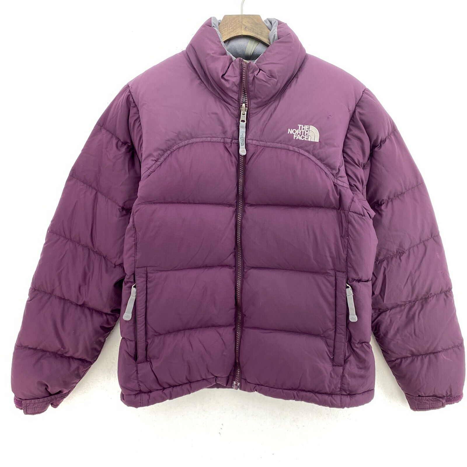 The North Face 700 Purple Down Filled Nupste Insulated Jacket Size S Women's