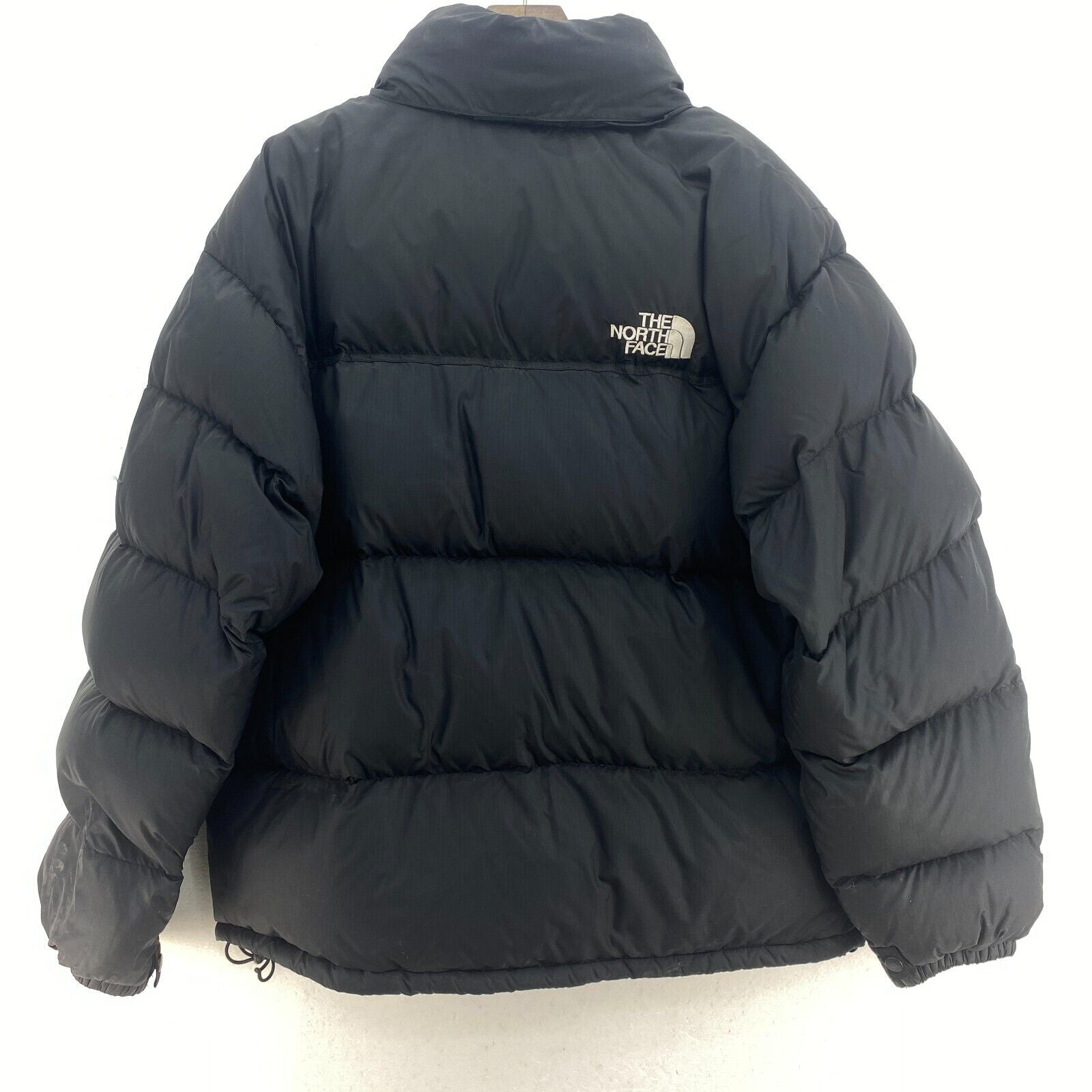 The North Face Black Insulated Puffer Hooded Jacket Size XL Full Zip Up