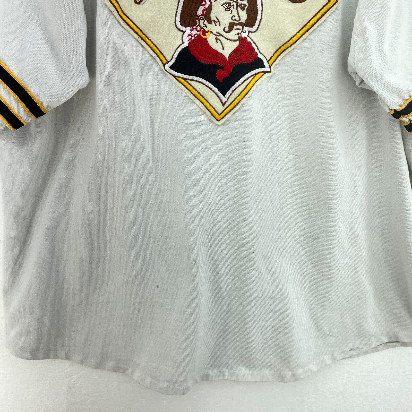 Vintage Starter The Indianapolis Pirates MLB White Jersey Size L
