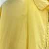 Polo By Ralph Lauren Logo Embroidered Yellow Light Jacket Size M Full Zip Up
