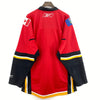 Authentic Calgary Flames Red Reebok NHL Jersey Size L