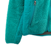 Vintage Patagonia Green Deep Pile Full Zip Fleece Size M Women's