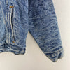 Vintage Levi Strauss Sherpa Acid Wash Trucker Denim Jacket Size S