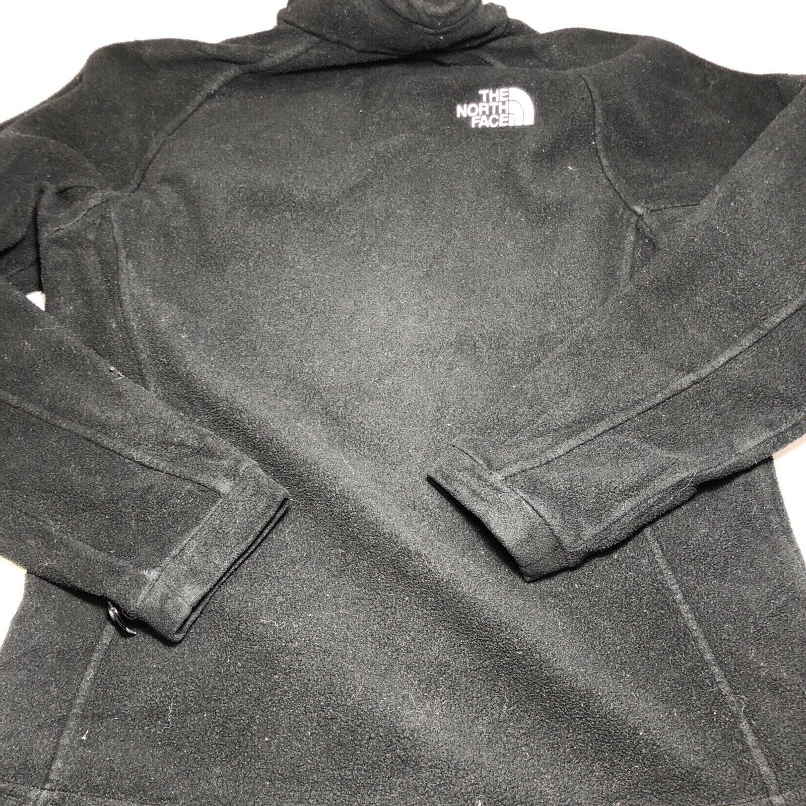 The North Face Women's Full Zip Fleece Jacket Size S Black