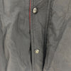 Starter Chicago Bulls Logo Embroidered Insulated Hooded Jacket Size L Black NBA