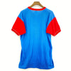 Russell Athlethic Ringer Nebraska Cornhuskers NCAA Blue V-Neck T-shirt Size L
