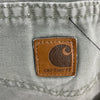 Carhartt Light Gray Carpenter Cargo Pant Size 36x29