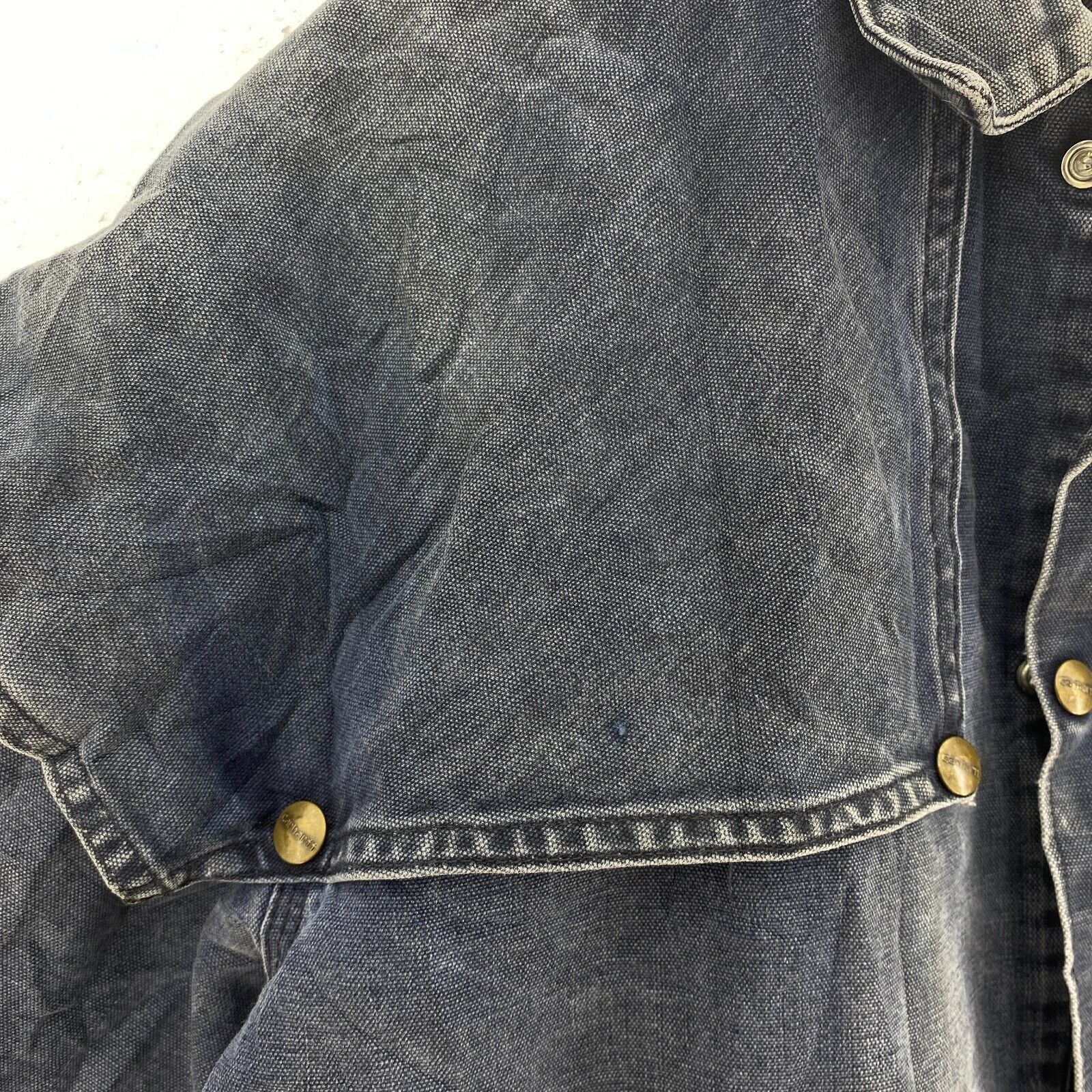 Carhartt Workwear Blue Jacket Size L Full Zip Up