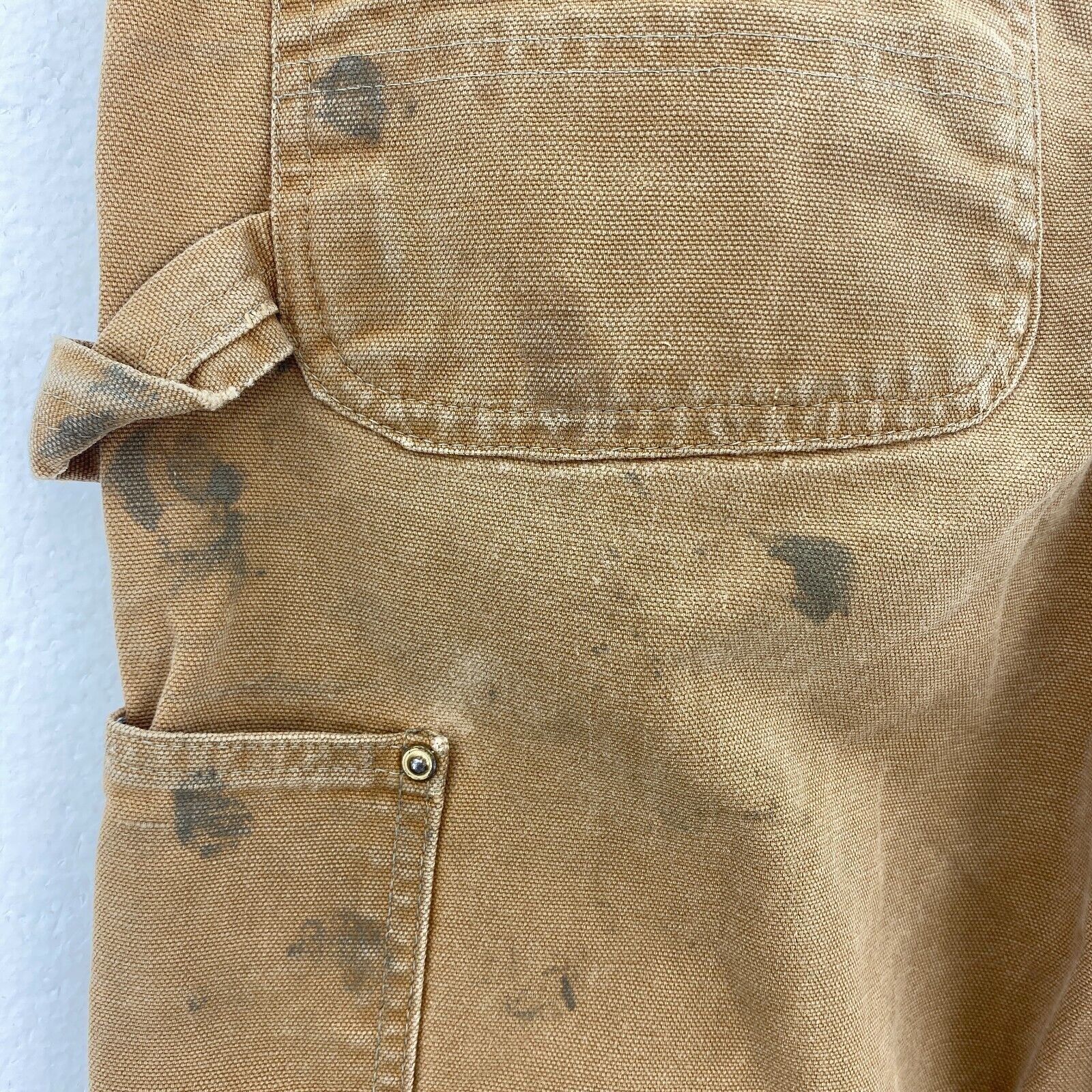 Carhartt Brown Double Knee Pants Size 36 Straight
