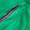 Vintage Varsity College Snapped Cheerleader Green Black Jacket Size M