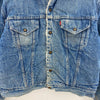 Levi's Sherpa Denim Blue Medium Wash Size 46 Snap Up
