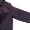 Barbour Valerie Trench Quilt Black Jacket Size 8