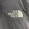 The North Face Hyvent Logo Full Zip Hooded Gray Insulated Long Jacket Size L