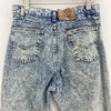 Levi Strauss Orange Tab Blue Acid Wash Jeans Size 34 x 30