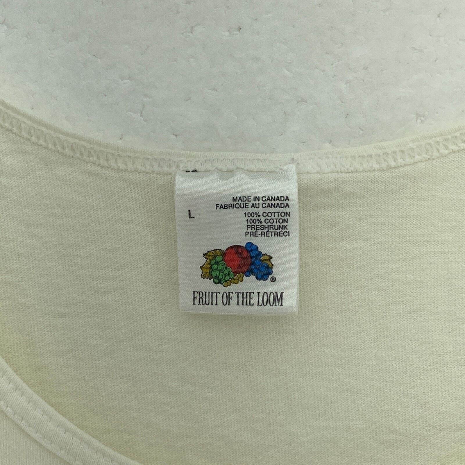 A Spike Lee Joint School Daze Tank Top White Sleeveless T-shirt Size L