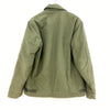 Vintage 1970s Military m-1 Stencil deck Jacket Green Large