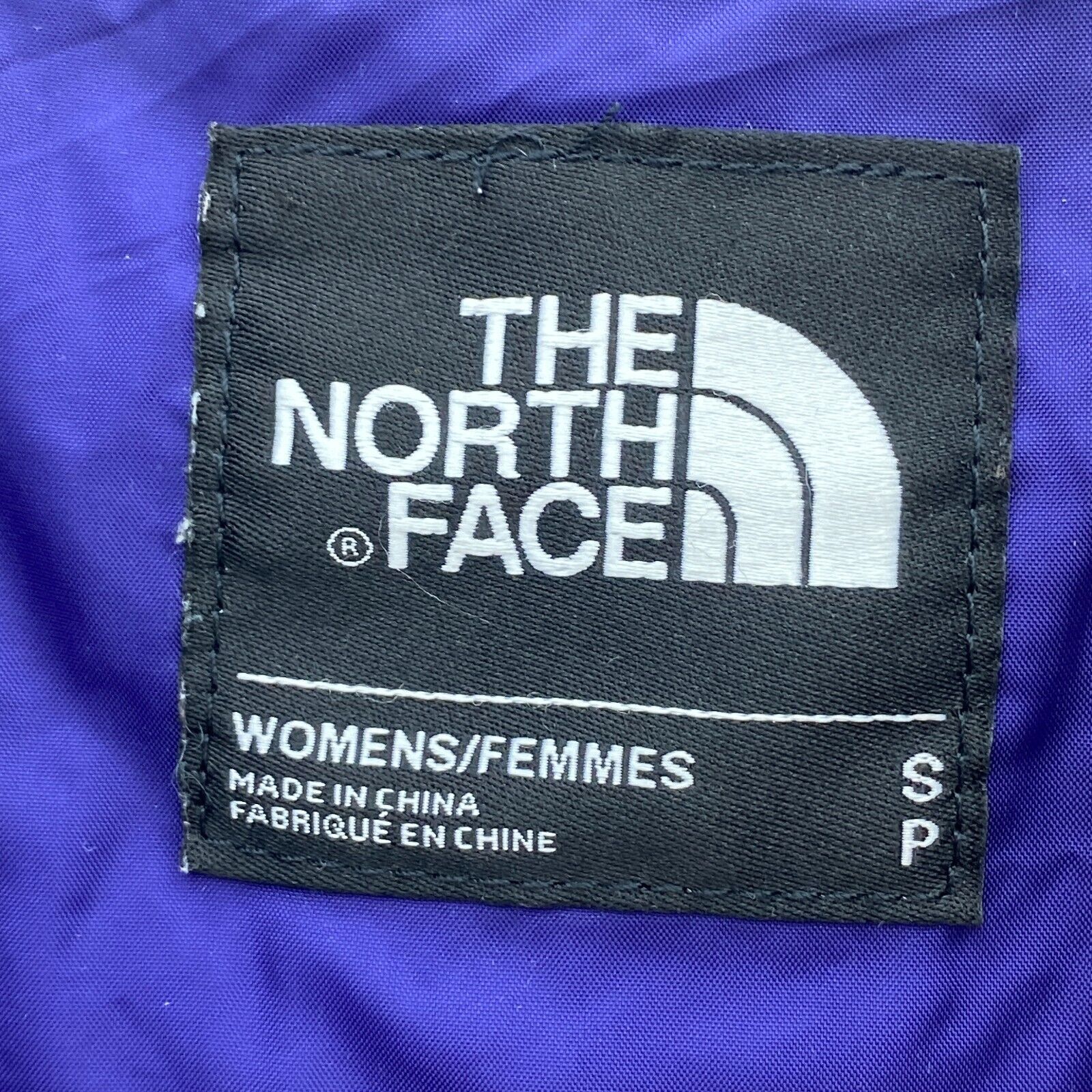 The North Face Full Zip Long Puffer Jacket Gray Size S Women's