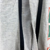 Vintage Miami Hurricanes NCAA Snap-Up Logo Gray T-shirt Size M