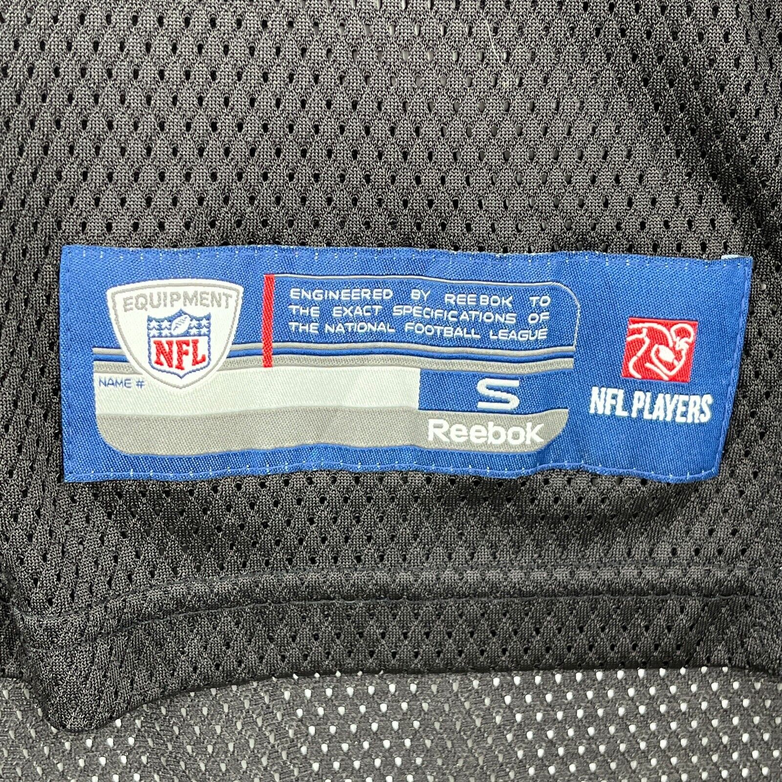 Vintage Reebok Pittsburgh Steelers #43 Polamalu Black Jersey Size S