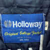 70s Varsity Coldwater Wrestling Track Red Bomber Jacket Size XL