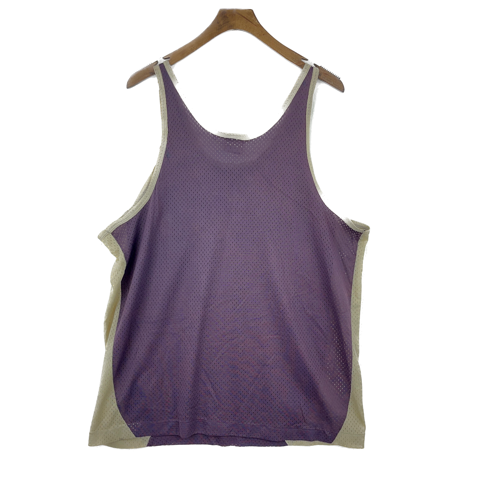 Nike Georgetown Hoyas Basketball Purple Mesh Sleeveless Jersey Size L