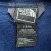 The North Face Full Zip Navy Blue Hooded Fleece Jacket Size L Boys