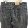 Levi Strauss Orange Tab Black Medium Wash Jeans Size 36 Straight Leg